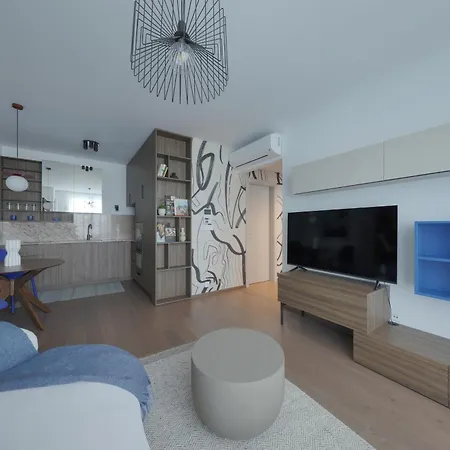 Eurovea Tower With Free Parking Апартаменты *