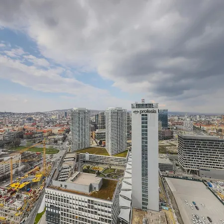 Lejlighed Eurovea Tower With Free Parking Bratislava