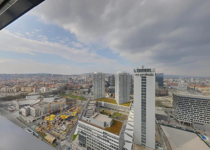 Lejlighed Eurovea Tower With Free Parking Bratislava