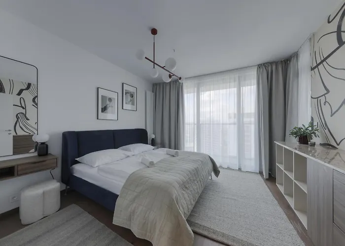 Appartement Eurovea Tower With Free Parking *